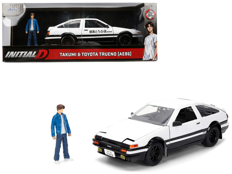 Toyota Trueno AE86 "Initial D – Takumi Fujiwara" – 1:24 Diecast by Jada