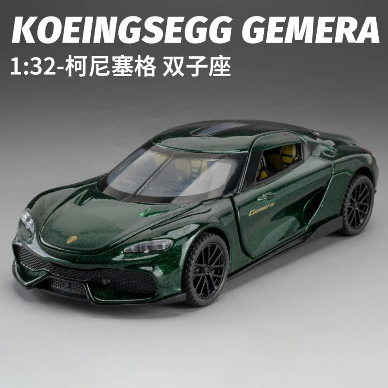 Koenigsegg Gemera GT Car Model Diecast