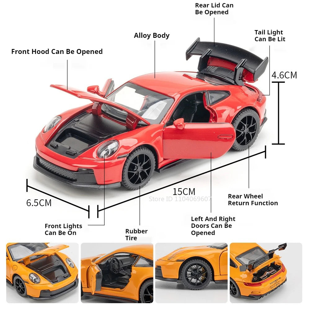PORCHE Scale 911 GT3 Model Car