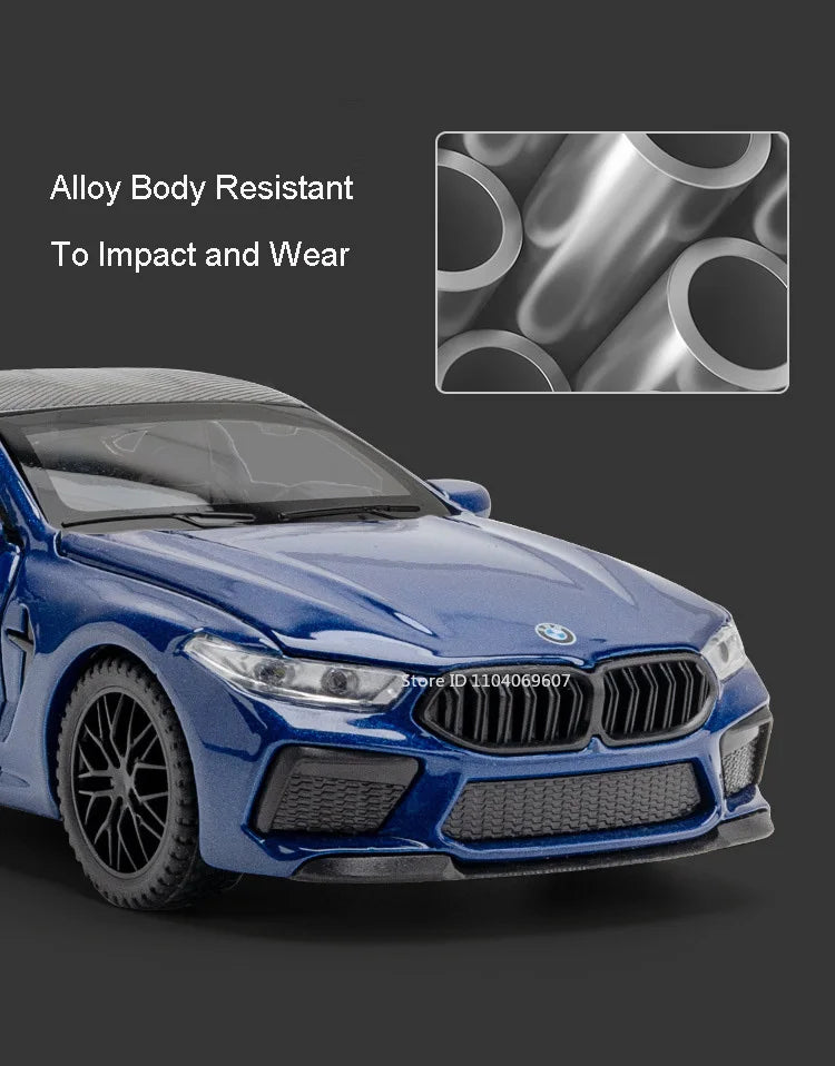BMW M8 Miniature Model Sport Car