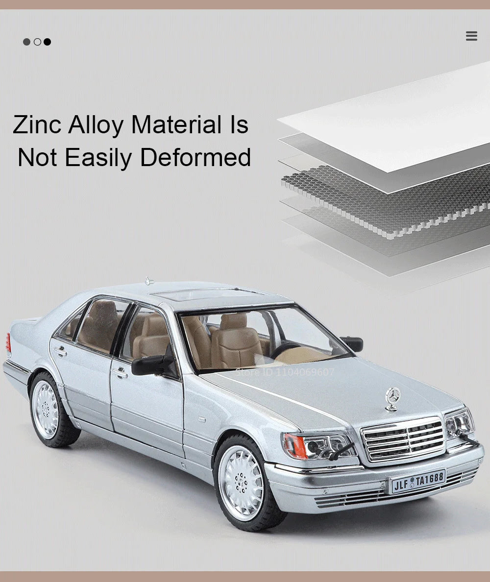 Mercedes W140 Miniature Car Model