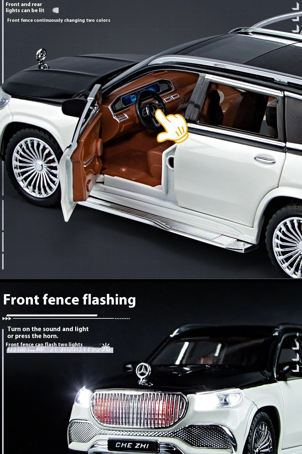 Mercedes Benz Maybach GLS600 SUV Diecast