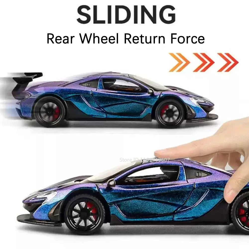 P1 Sports Car Miniature Models