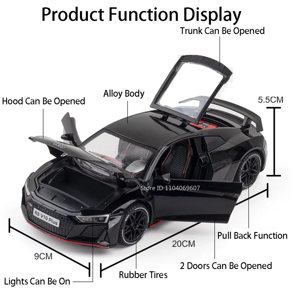 R8 V10 PLUS Car Model