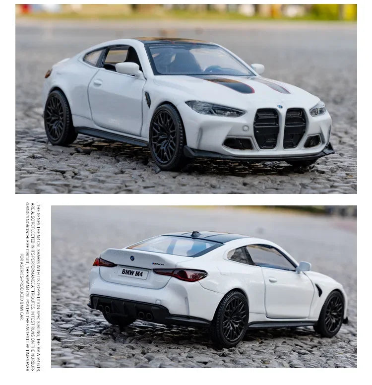 BMW M4 CSL alloy car model