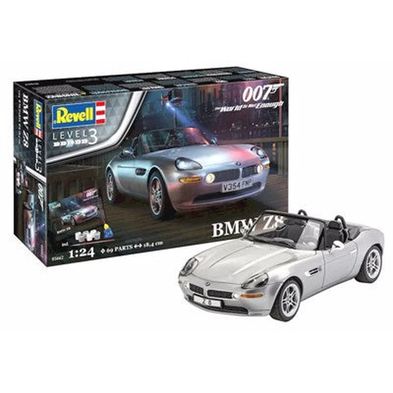 BMW Z8 "James Bond" – 1:24 Model Kit Gift Set by Revell