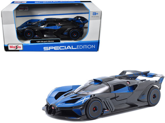 Bugatti Bolide Blue/Black Metallic "Special Edition" – 1:24 Diecast by Maisto