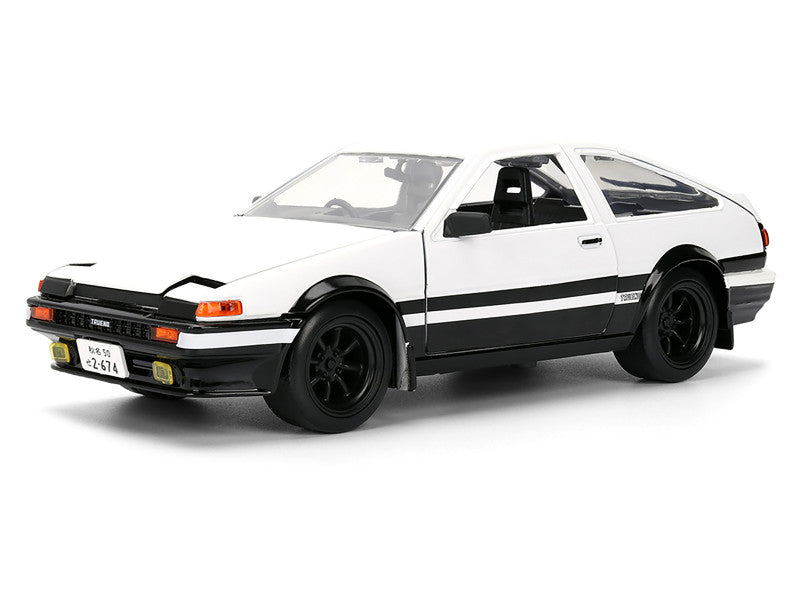 Toyota Trueno AE86 "Initial D – Takumi Fujiwara" – 1:24 Diecast by Jada