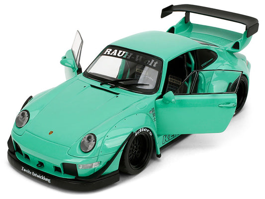 Porsche 911 RWB "Kei Kishi" Teal "Pink Slips" – 1:18 Diecast by Jada