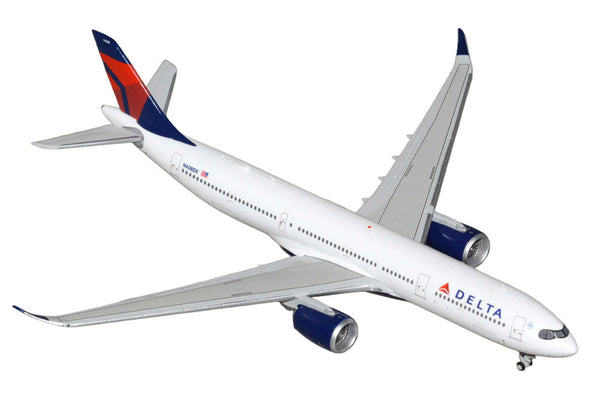 1:400 Airbus A330-900 Delta Airlines Commercial Aircraft Diecast Model by GeminiJets