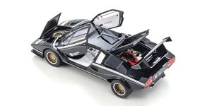 Lamborghini Countach LP500R Black – 1:18 Diecast by Kyosho