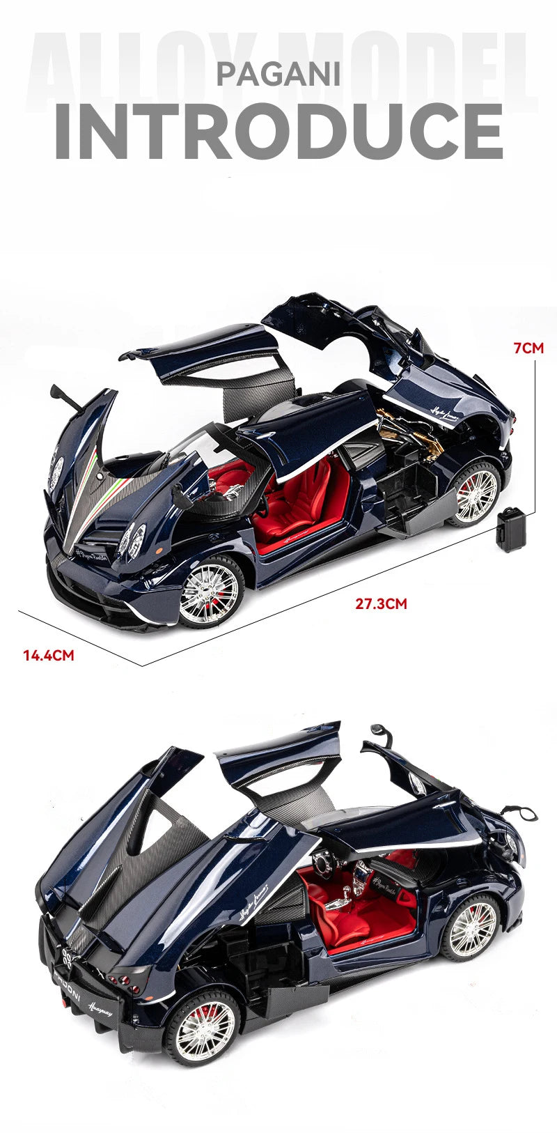 Pagani Huayra Dinastia Car Model Diecast