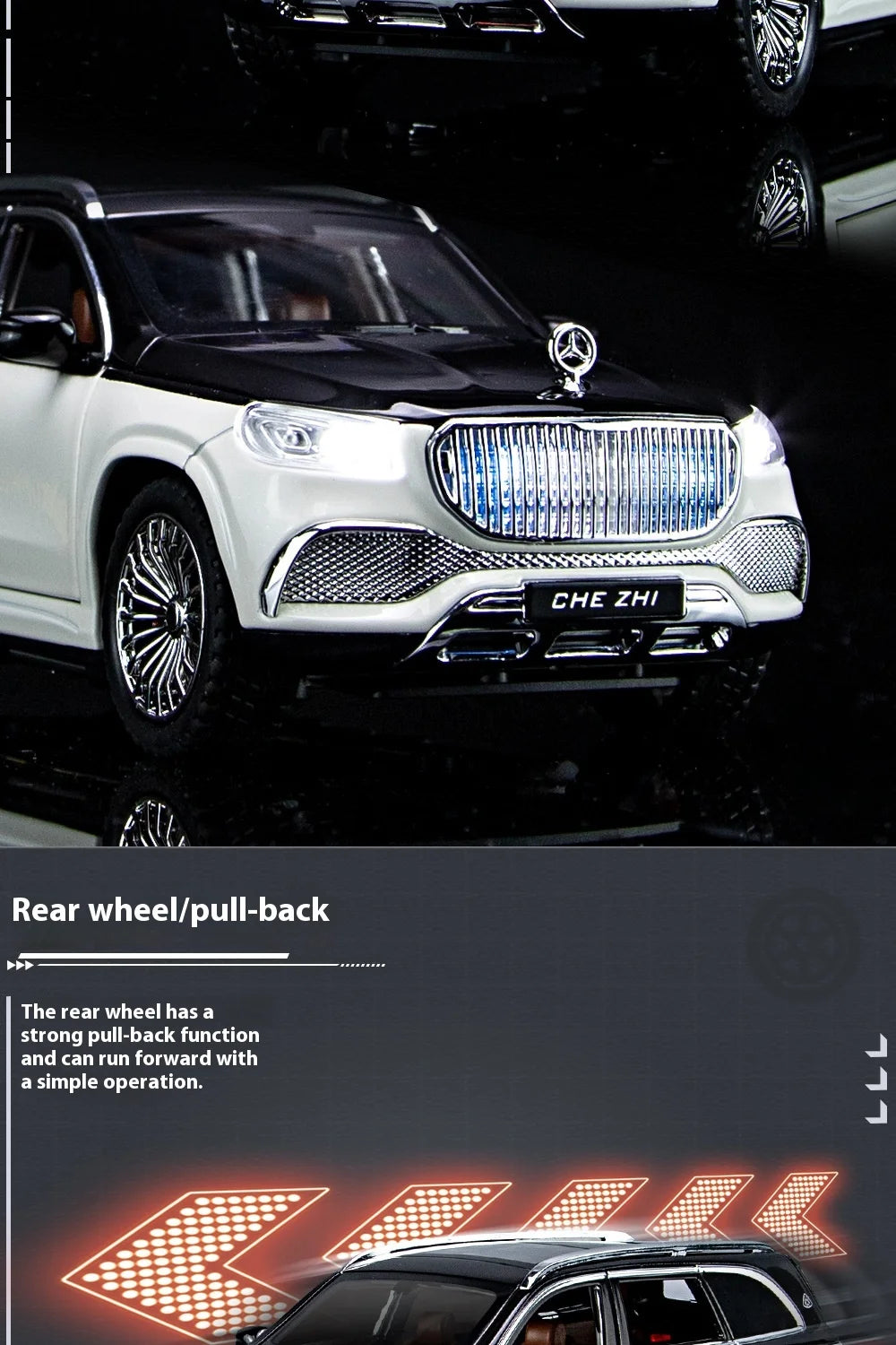 Mercedes Benz Maybach GLS600  SUV Diecast
