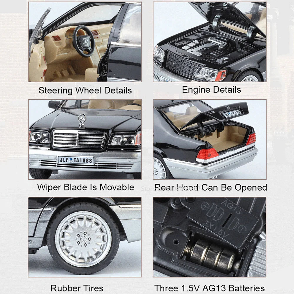 Mercedes W140 Miniature Car Model