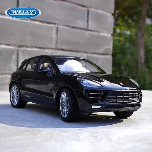 Porsche Macan Turbo SUV Car Model Diecast
