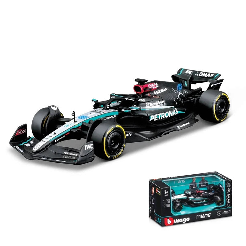 Mercedes-AMG F1 W15 E Performance 2024 Car Miniature Model