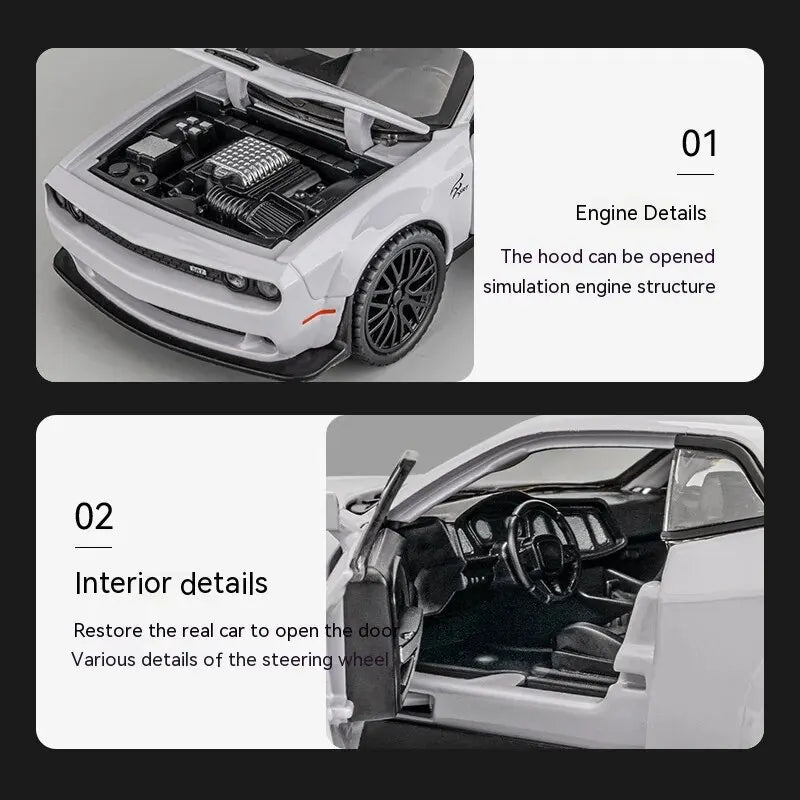 Dodge Challenger Hellcat Car Model