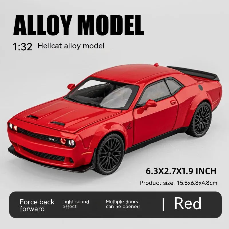 Dodge Challenger Hellcat Car Model