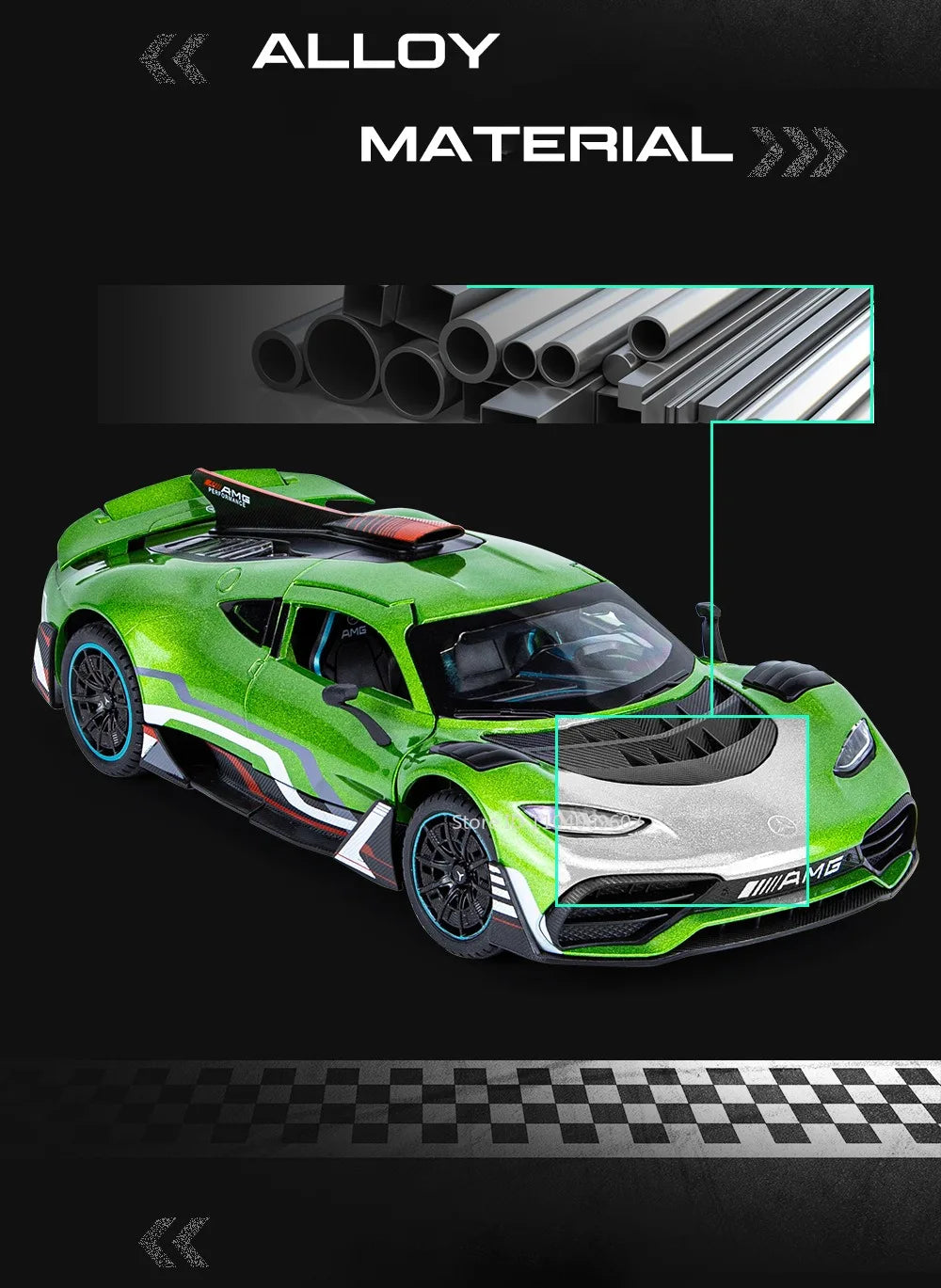AMG ONE Sports Car Model