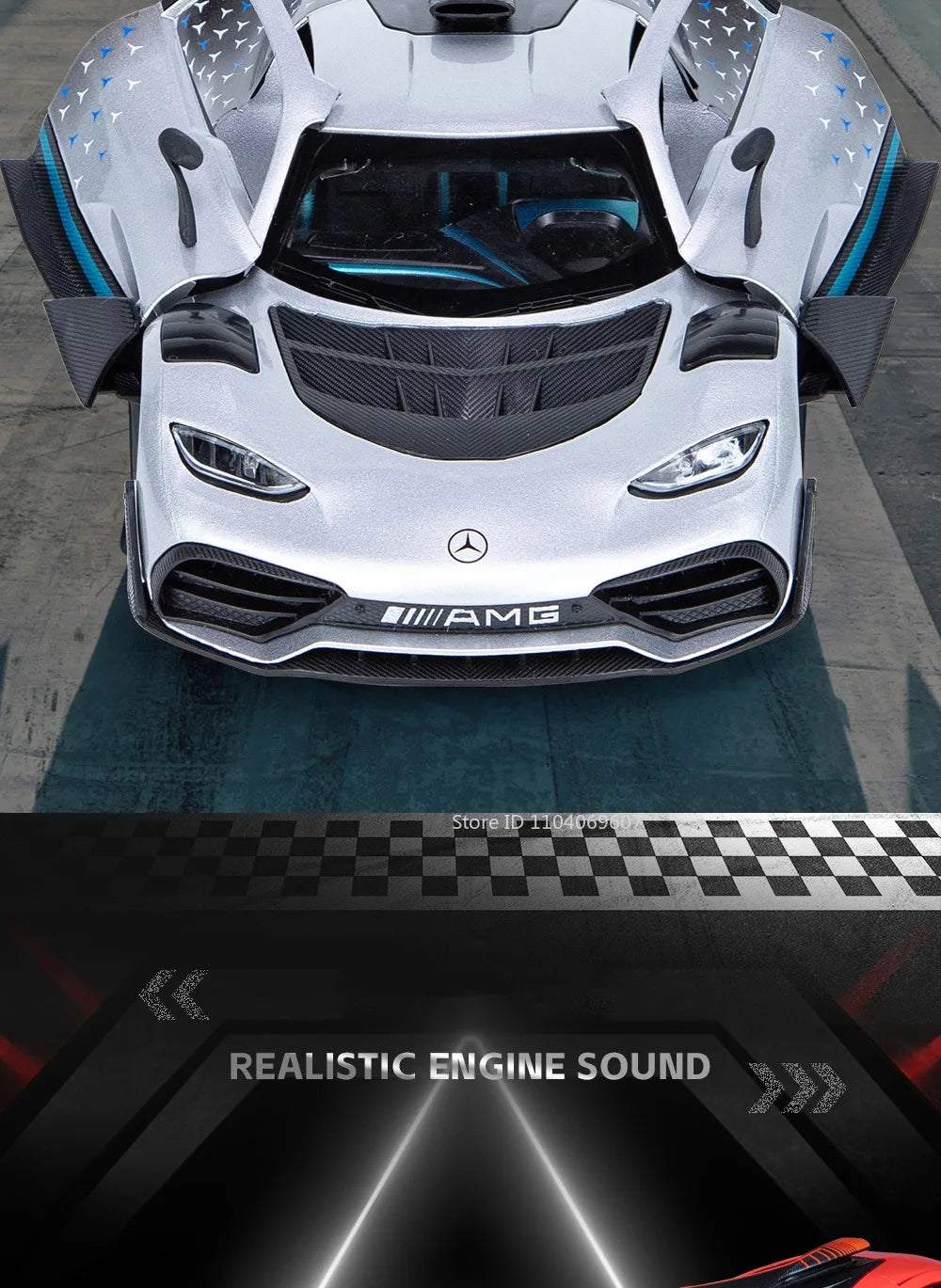 AMG ONE Sports Car Model