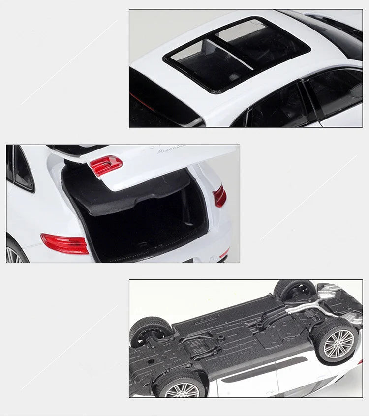 Porsche Macan Turbo SUV Car Model Diecast