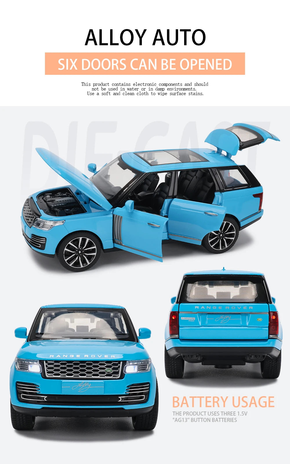 range rover diecast model