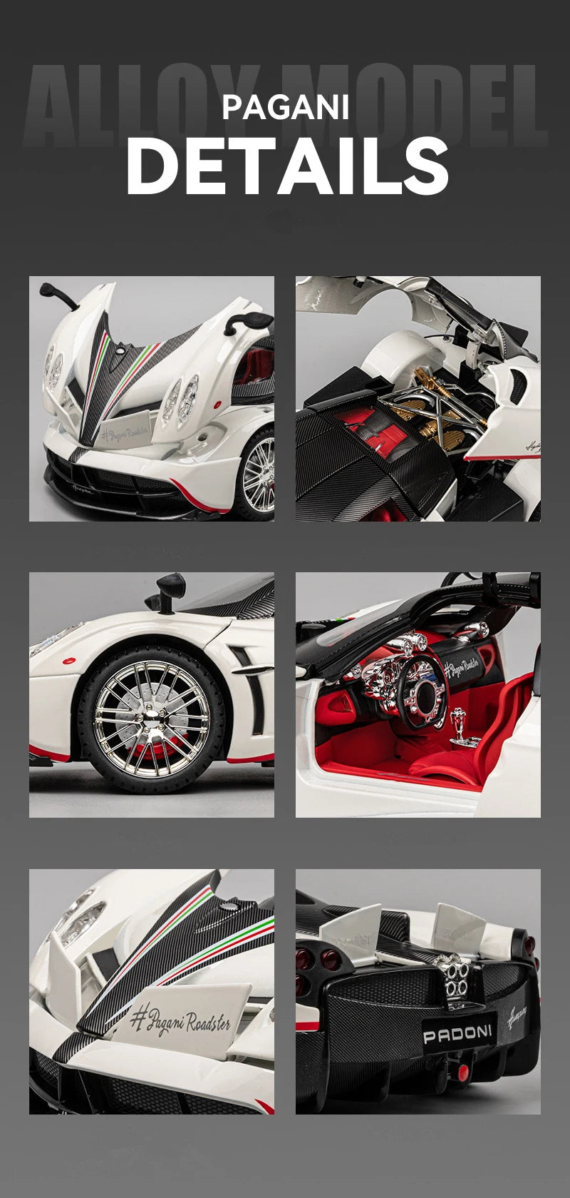 Pagani Huayra Dinastia Car Model Diecast