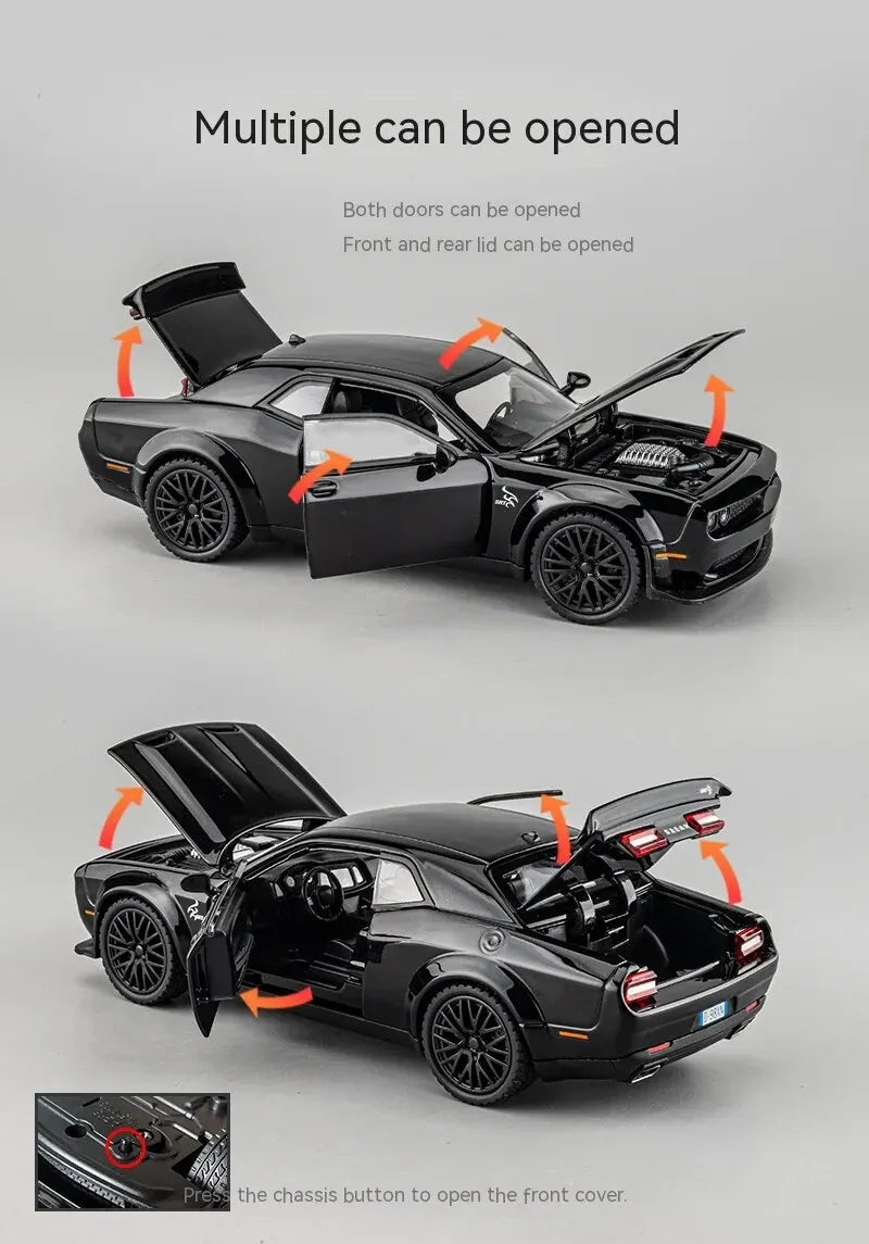 Dodge Challenger Hellcat Car Model