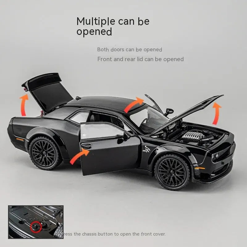 Dodge Challenger Hellcat Car Model