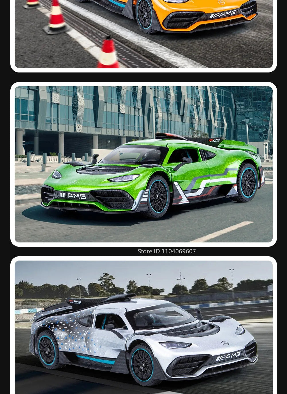 AMG ONE Sports Car Model