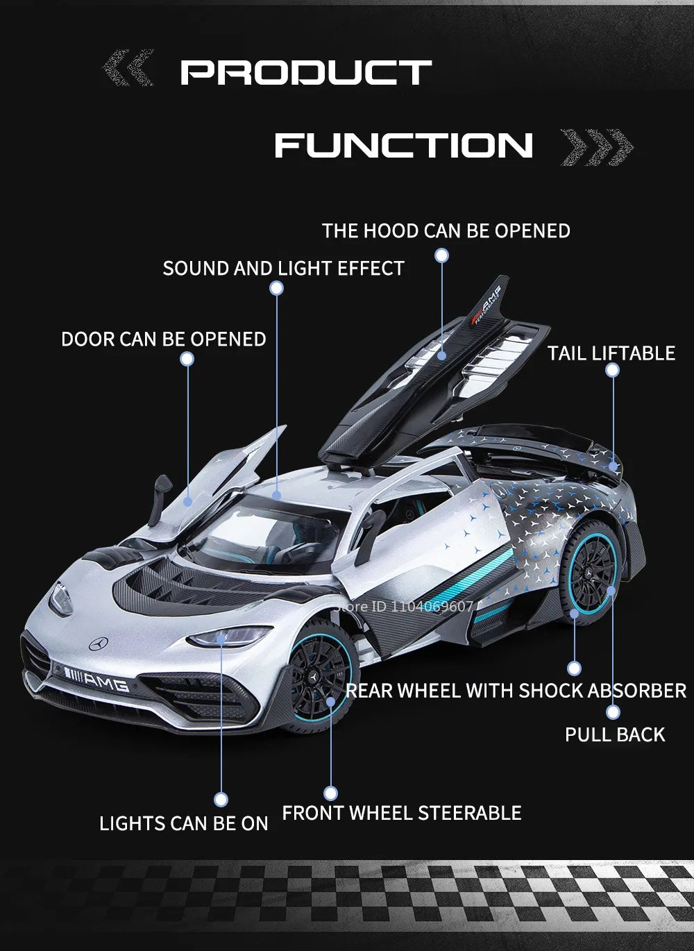 AMG ONE Sports Car Model