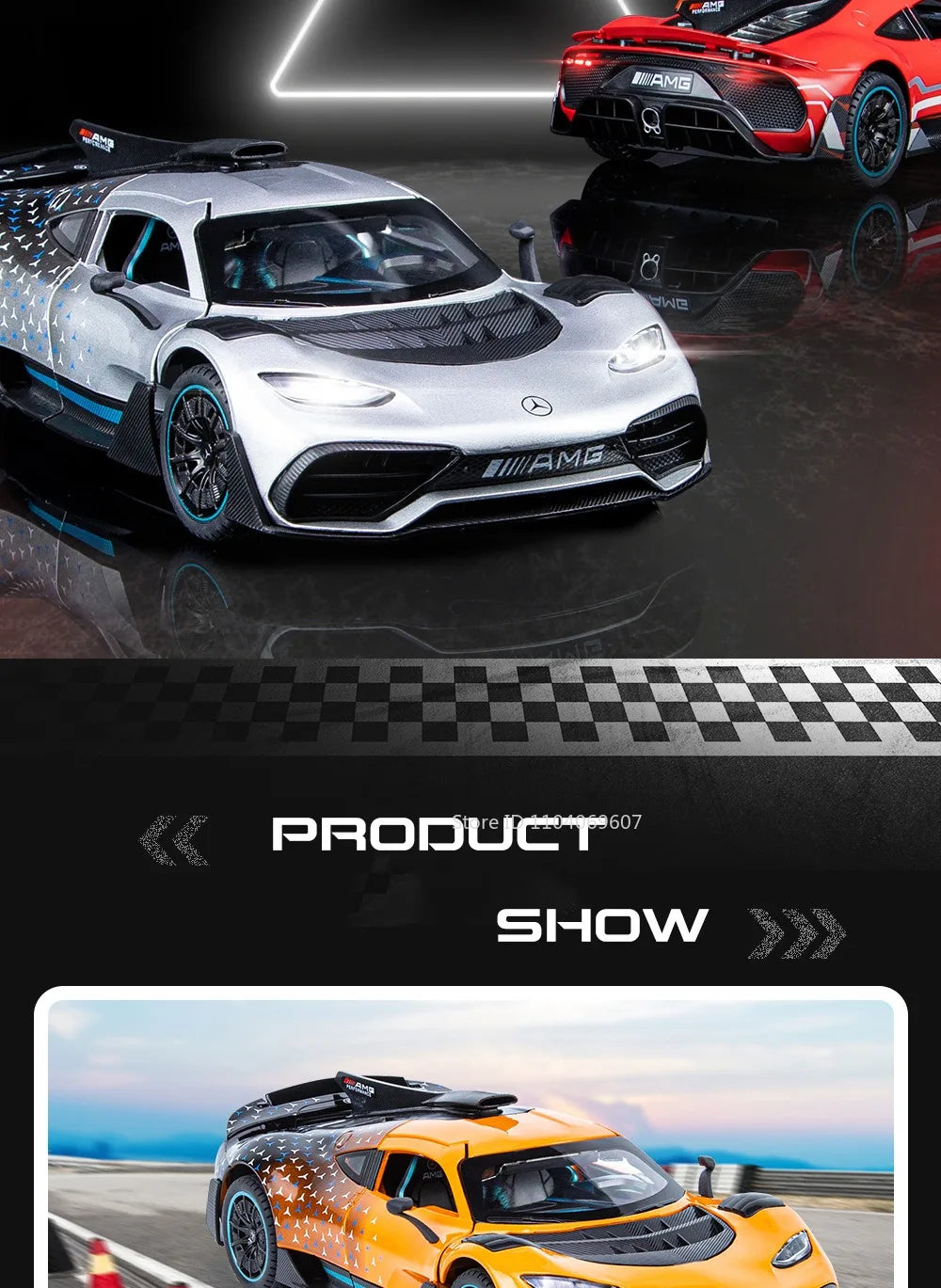 AMG ONE Sports Car Model