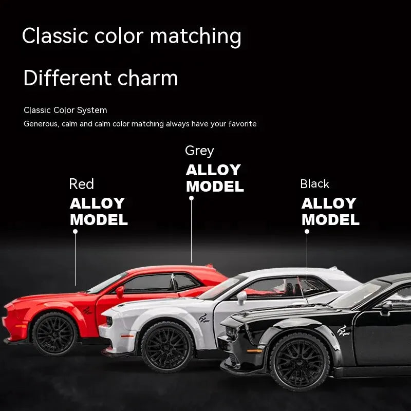 Dodge Challenger Hellcat Car Model