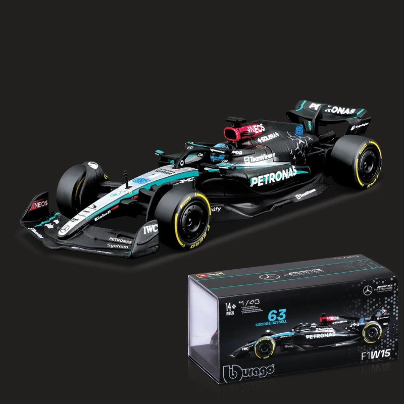 Mercedes-AMG F1 W15 E Performance 2024 Car Miniature Model