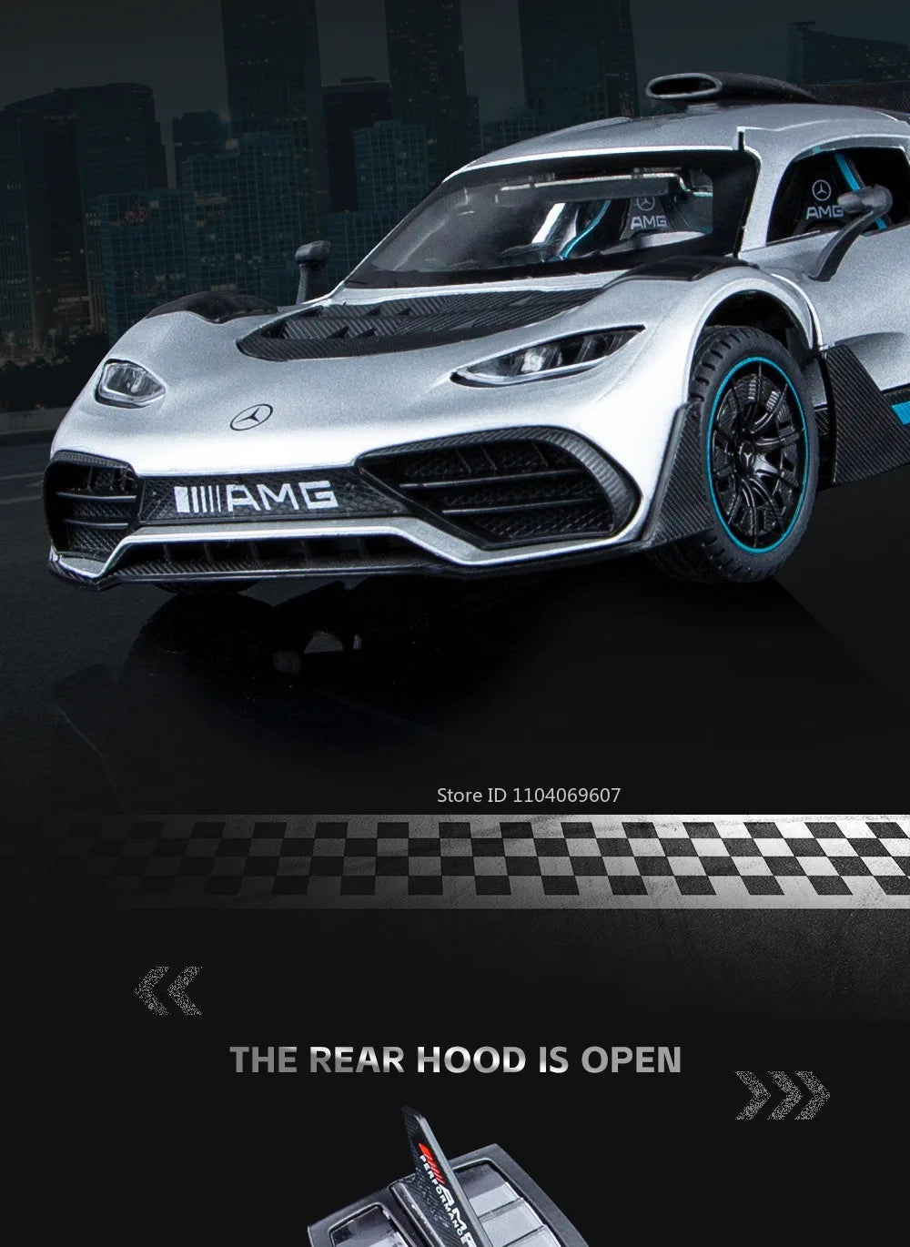 AMG ONE Sports Car Model