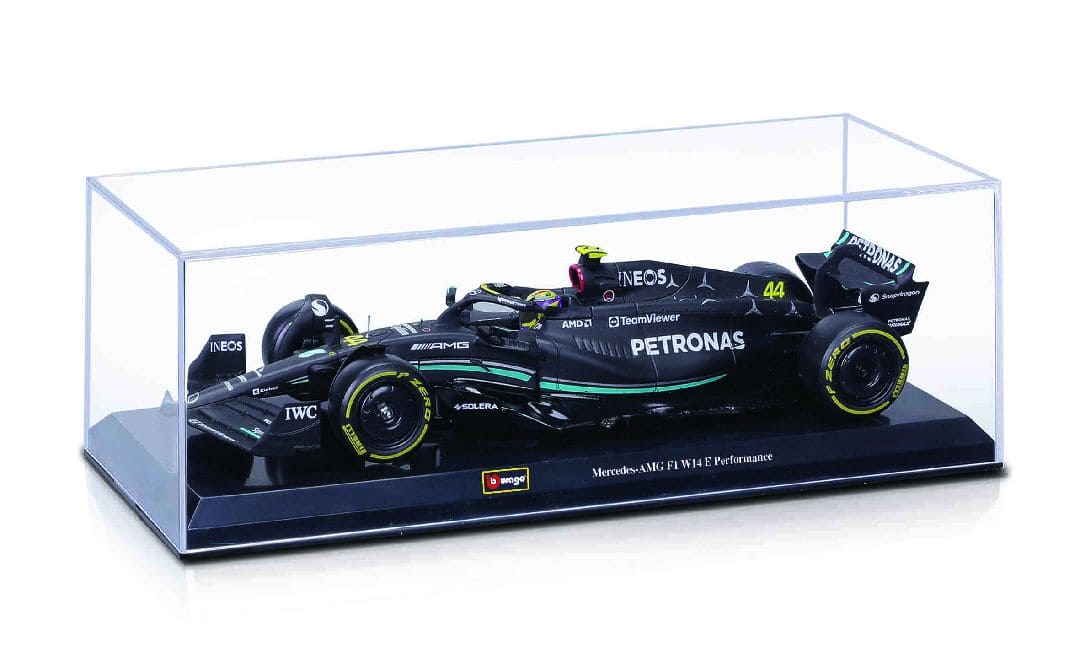 Mercedes-AMG W14 2023 #44 Hamilton Petronas F1 – 1:24 Diecast by Bburago