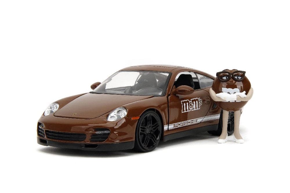 Porsche 911 Turbo 2007 "M&M's Hollywood Rides" – 1:24 Diecast by Jada