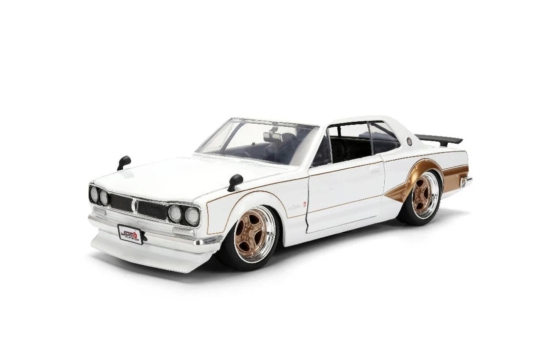 Nissan Skyline 2000 GT-R 1971 "JDM Tuners" – 1:24 Diecast by Jada