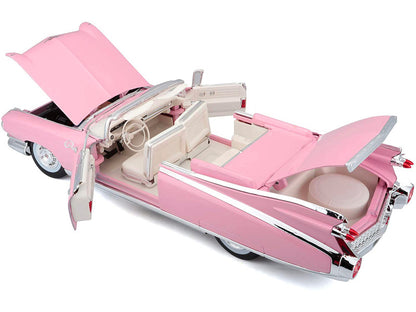 1:18 1959 Cadillac Eldorado Biarritz Convertible Pink by Maisto