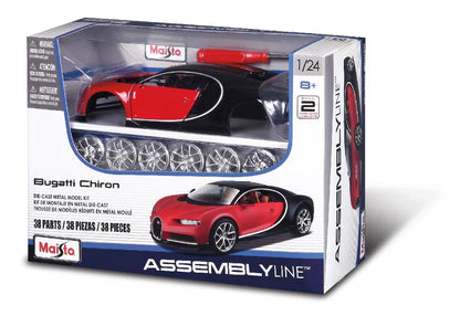 Bugatti Chiron Blue/Black – 1:24 Diecast by Maisto