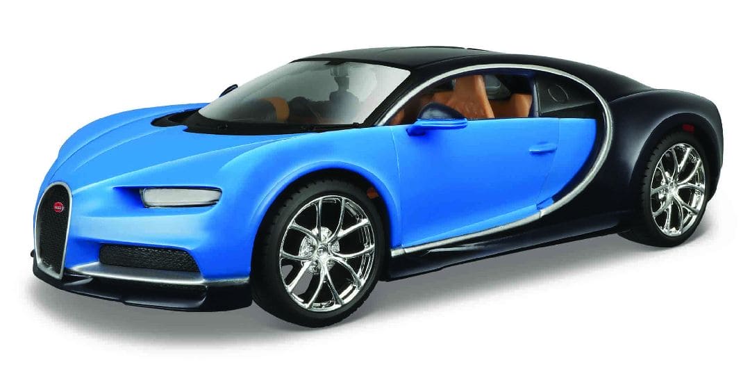 Bugatti Chiron Blue/Black – 1:24 Diecast by Maisto