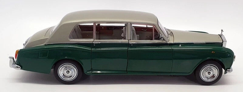 Rolls-Royce Phantom VI Green/Silver – 1:18 Diecast by Kyosho