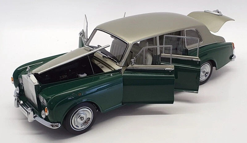 Rolls-Royce Phantom VI Green/Silver – 1:18 Diecast by Kyosho