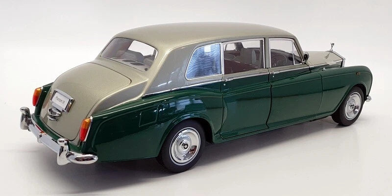 Rolls-Royce Phantom VI Green/Silver – 1:18 Diecast by Kyosho