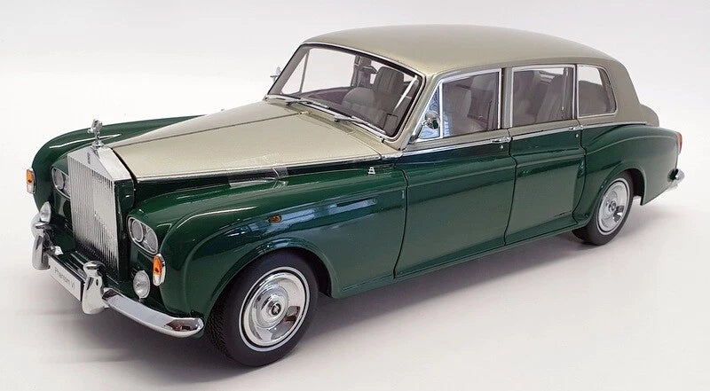 Rolls-Royce Phantom VI Green/Silver – 1:18 Diecast by Kyosho