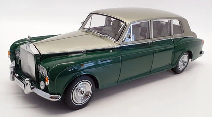 Rolls-Royce Phantom VI Green/Silver – 1:18 Diecast by Kyosho