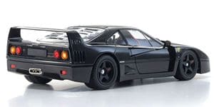 Ferrari F40 Black – 1:18 Diecast by Kyosho